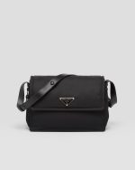 Medium Padded Re-Nylon Shoulder Bag