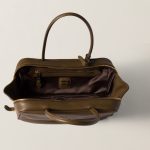 Beau leather top-handle bag - Image 5