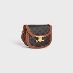 BESACE CLEA IN TRIOMPHE CANVAS AND CALFSKIN TAN - Image 2