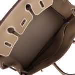 Hermes Birkin 25 Etoupe Swift Gold Hardware - Image 7