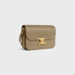 CLASSIQUE TRIOMPHE BAG IN SHINY CALFSKIN BROWN SEPIA - Image 2