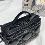 DIOR CARO BOX BAG WITH CHAIN - Image 8