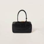 Beau leather top-handle bag