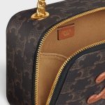 BOX ON CHAIN CUIR TRIOMPHE IN TRIOMPHE CANVAS AND CALFSKIN TAN - Image 4