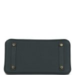 Hermes Birkin 25 Vert Mangrove Togo Permabrass Hardware - Image 5