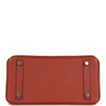 Hermes Birkin 25 Cuirve Verso Taurillon Novillo Palladium Hardware - Image 5