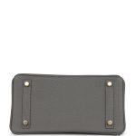 Hermes Birkin 25 Gris Meyer Togo Gold Hardware - Image 5