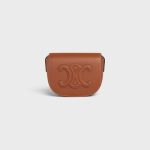 FOLCO CUIR TRIOMPHE IN SMOOTH CALFSKIN TAN
