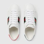 Womens Gucci Ace sneaker with bee - Image 4