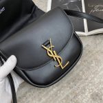KAIA SMALL SATCHEL IN SMOOTH LEATHER - Image 5
