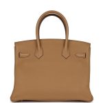 Hermes Birkin 30 Biscuit Togo Gold Hardware - Image 4