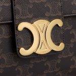 LARGE CELINE VICTOIRE BAG IN TRIOMPHE CANVAS - Image 5