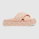 Womens GG platform sandal - Image 3
