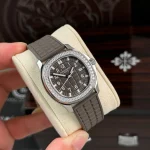 Patek Philippe Aquanaut 5067A-025 35.6mm Diamond Bezel Moissanite Steel – Customize Version - Image 2