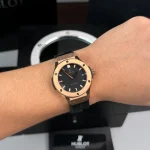 Hublot Classic Fusion Rose Gold Titanium 38mm Black Dial Unisex Size – VIP Version - Image 4