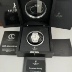 Hublot Classic Fusion Full Diamonds Moissanite Pave 42mm – Customize Diamod - Image 8