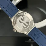 Hublot Classic Fusion Diamonds Moissanite Pave 33mm Blue Dial – Handcrafted Diamod - Image 5