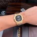 Patek Philippe Nautilus 5711/1R-001 40mm Gray Dial Rose Gold V3 Update 2026 – VIP Version - Image 5
