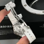Hublot Classic Fusion Diamonds Moissanite Pave 33mm White Dial – Handcrafted Diamod - Image 6