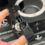 Hublot Classic Fusion Ceramic Diamonds 42mm Black Dial JJZ Base – Customize Version - Image 7