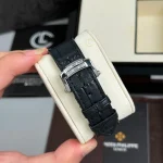 Patek Philippe Nautilus 5722G-001 40mm Custom Moissanite Baugette Blue Dial – Handcrafted Diamond - Image 7
