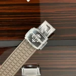 Patek Philippe Aquanaut 5067A-025 35.6mm Diamond Bezel Moissanite Steel – Customize Version - Image 5