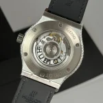 Hublot Classic Fusion SKULL Full Diamonds Moissanite Pave 42mm Black Dial – Handcrafted Diamod - Image 6