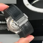 Hublot Classic Fusion SKULL Full Diamonds Moissanite Pave 42mm Black Dial – Handcrafted Diamod - Image 7