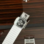 Patek Philippe Aquanaut 5067A-025 35.6mm White Dial Diamond Bezel Moissanite Steel – CustomizeVersion - Image 4