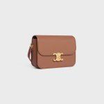 CLASSIQUE TRIOMPHE BAG IN SHINY CALFSKIN BRONZE - Image 2