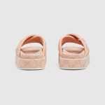 Womens GG platform sandal - Image 4