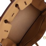 Hermes Birkin 25 Biscuit Togo Gold Hardware - Image 7
