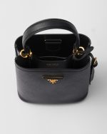 Prada Panier Saffiano Leather Mini-Bag - Image 3
