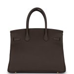 Hermes Birkin 30 Ecorce Togo Gold Hardware - Image 4