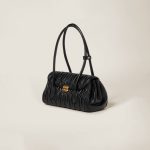 Matelassé nappa leather shoulder bag - Image 3