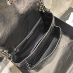 SAINT LAURENT NIKI MEDIUM IN CRINKLED VINTAGE LEATHER - Image 8