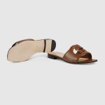 Womens slide sandal with Interlocking G - Image 6