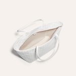 Goyard Goyardine Artois Tote PM White Canvas & Chevroches Calfskin Palladium Hardware - Image 4