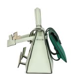 Hermes “Quelle Idolle” Picto Kelly Doll Vert Fizz Epsom Palladium Hardware - Image 8