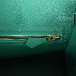 Hermes Birkin 25 Vert Vertigo Togo Gold Hardware - Image 8