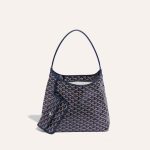 Goyard Boheme Hobo Bag Navy Blue - Image 3
