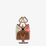 Fendi Origami Mini Multicolour Leather Mini Bag That Can Be Transformed - Image 5
