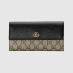GG Marmont Bi-Color Continental Wallet