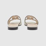 Womens slide sandal with Interlocking G - Image 4