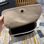 SAINT LAURENT NIKI MEDIUM IN CRINKLED VINTAGE LEATHER - Image 8