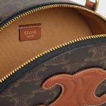 HALF MOON CASE TRIOMPHE CANVAS TAN - Image 4