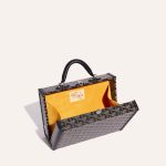 Goyard Grand H?tel Trunk Bag Black - Image 4