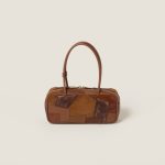 Beau leather patchwork bag - Image 3
