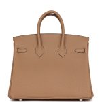 Hermes Birkin 25 Chai Togo Palladium Hardware - Image 4