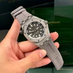 Audemars Piguet Royal Oak Offshore Diver 15720ST 42mm Stainless Steel Grey Dial – VIP Version - Image 5
